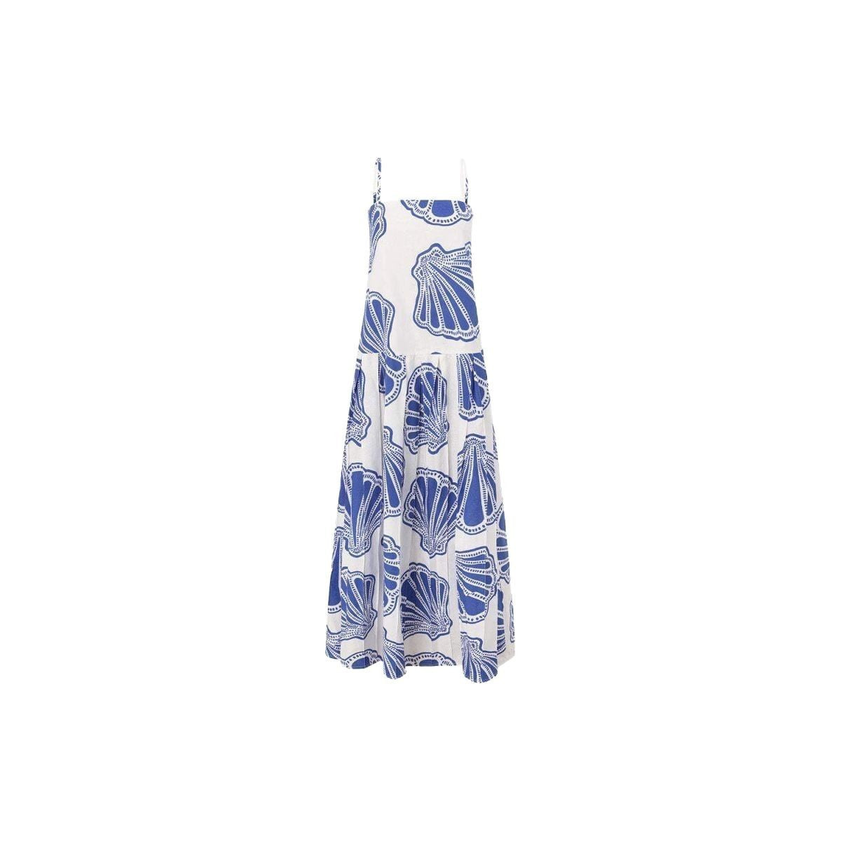 Fashion Loose Linen Sleeveless Tube Vacation Dress