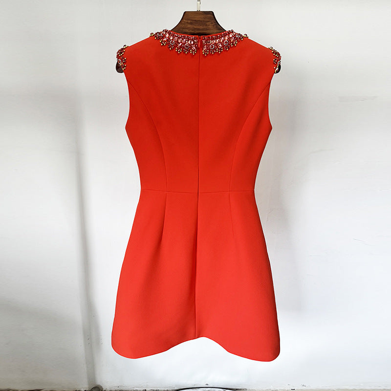 Beautiful Attractive Fashion Bead Diamond Dress Dresses