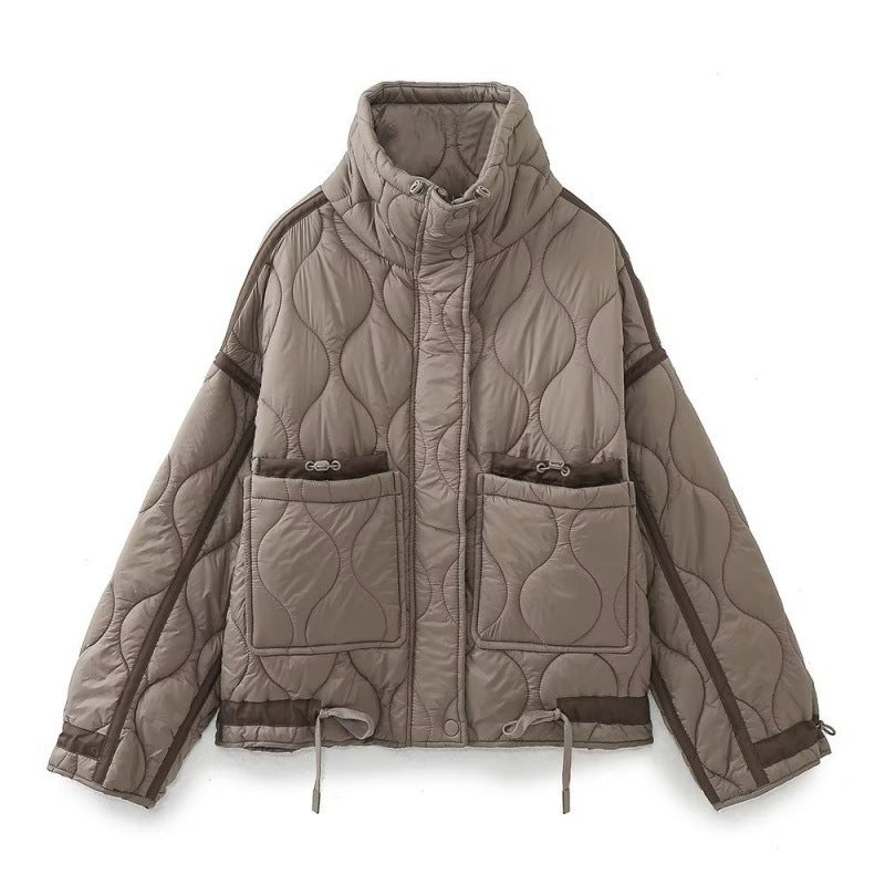 Women's Creative Winter Loose Lapel Pocket Coats