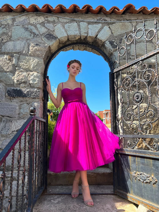 Women's Summer Dress Girly Style Mesh Banquet Dresses