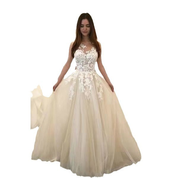 Women's Summer Sexy Lace One-piece Dress Elegant Dresses