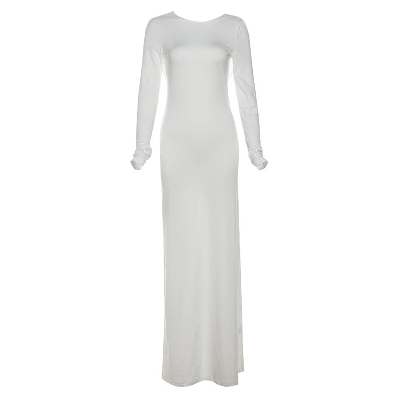 Women's Class Elegant Sexy Backless Formal Dress Dresses