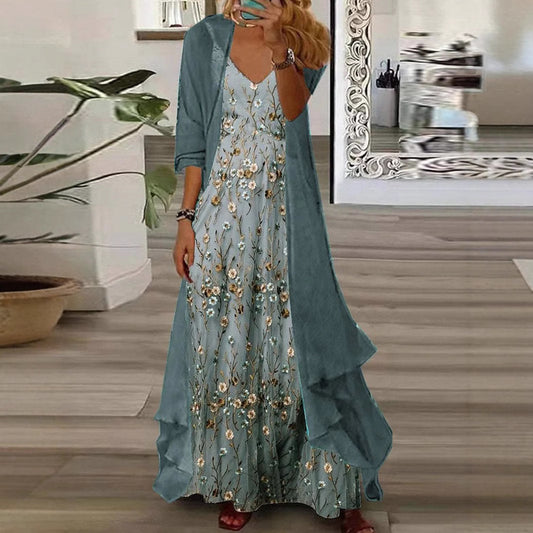 Clothes Elegant Graceful Dress Printing Crafts Dresses