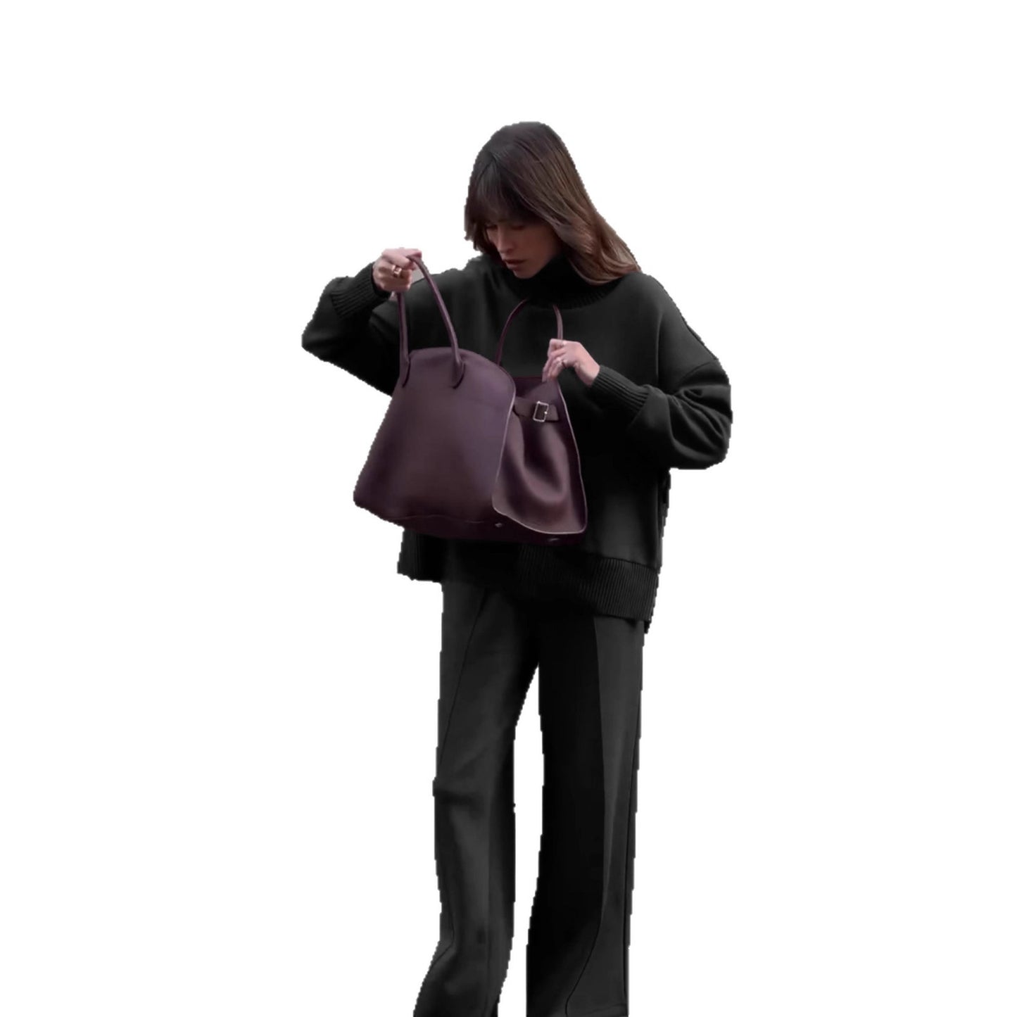 Long Sleeve Loose Pockets Two-piece Set Fashion Casual Suit