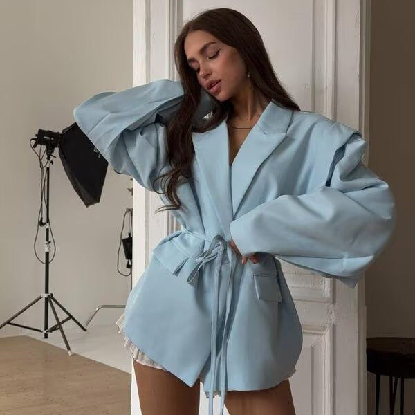 Women's Comfortable Cool Graceful Wide Shoulder Coats