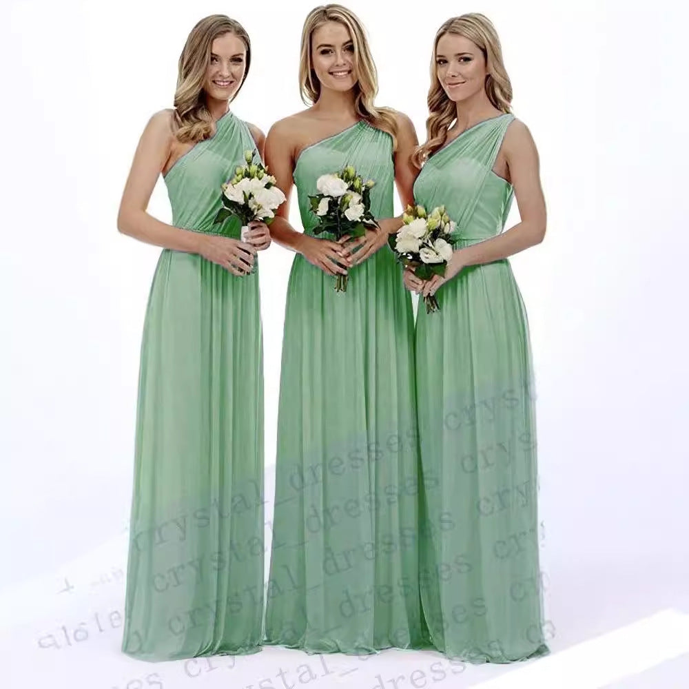 Comfortable Slouchy Overseas Warehouse Bridesmaid Dress Wedding Dresses