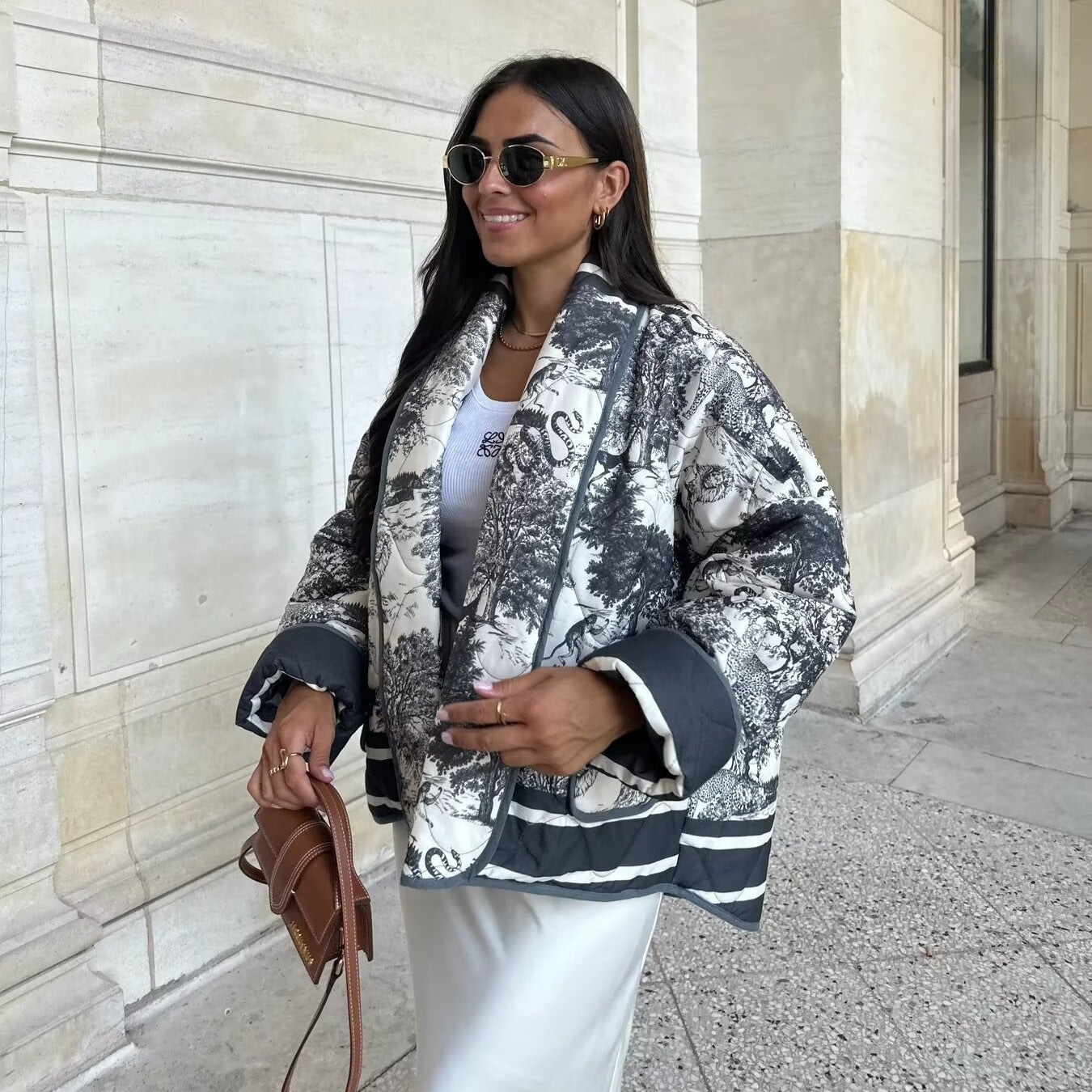 Women's Attractive Trendy Charming Classic Printed Coats