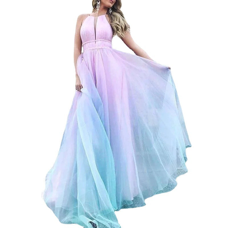 Beautiful Elegant Gauzy Gown Long Dress Dresses