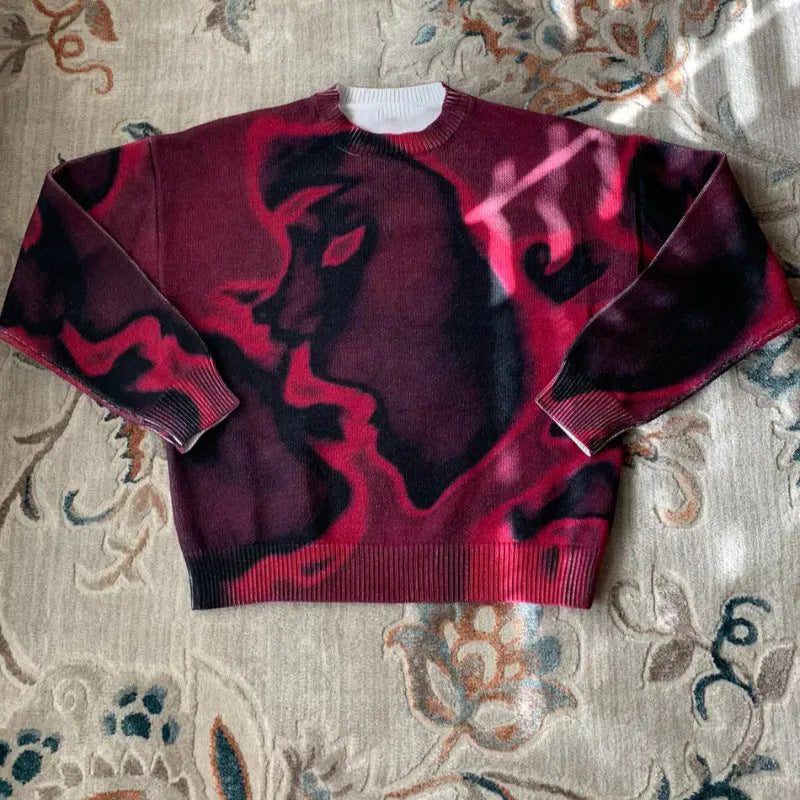Women's & Men's & Street Gothic Autumn Pullover Knitwear