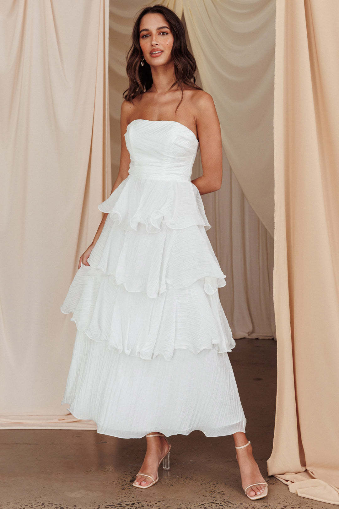 Women's Fishbone Sexy Fashion Tube Backless Cake Dresses