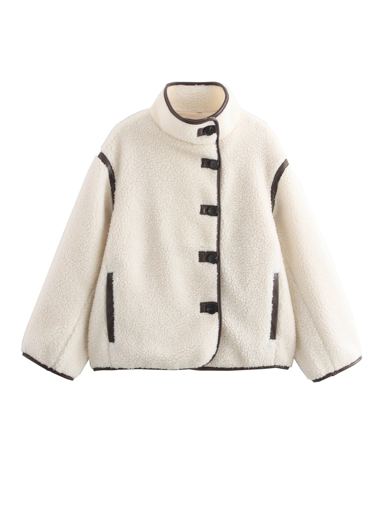 Women's Winter Fashion Casual Loose Lamb Wool Coats