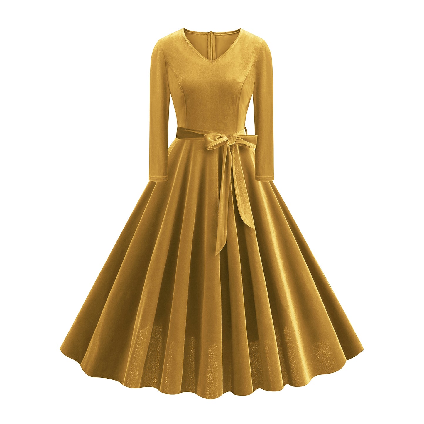 Women's Long-sleeved Autumn Halloween Retro Elegant Large Dresses