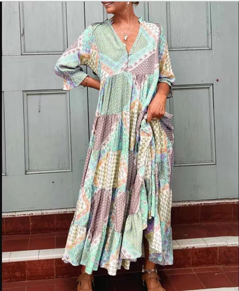 Elegant Trendy Creative Women's Summer Casual Dress