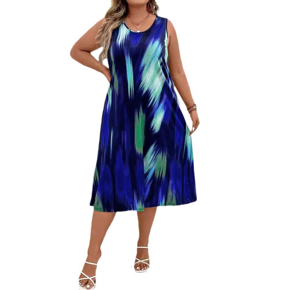 Women's Innovative New Fashion Printed Dress Dresses