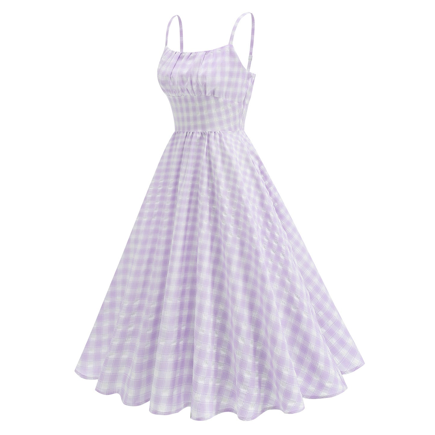 Wear Fresh British Lattice Strap High Dresses