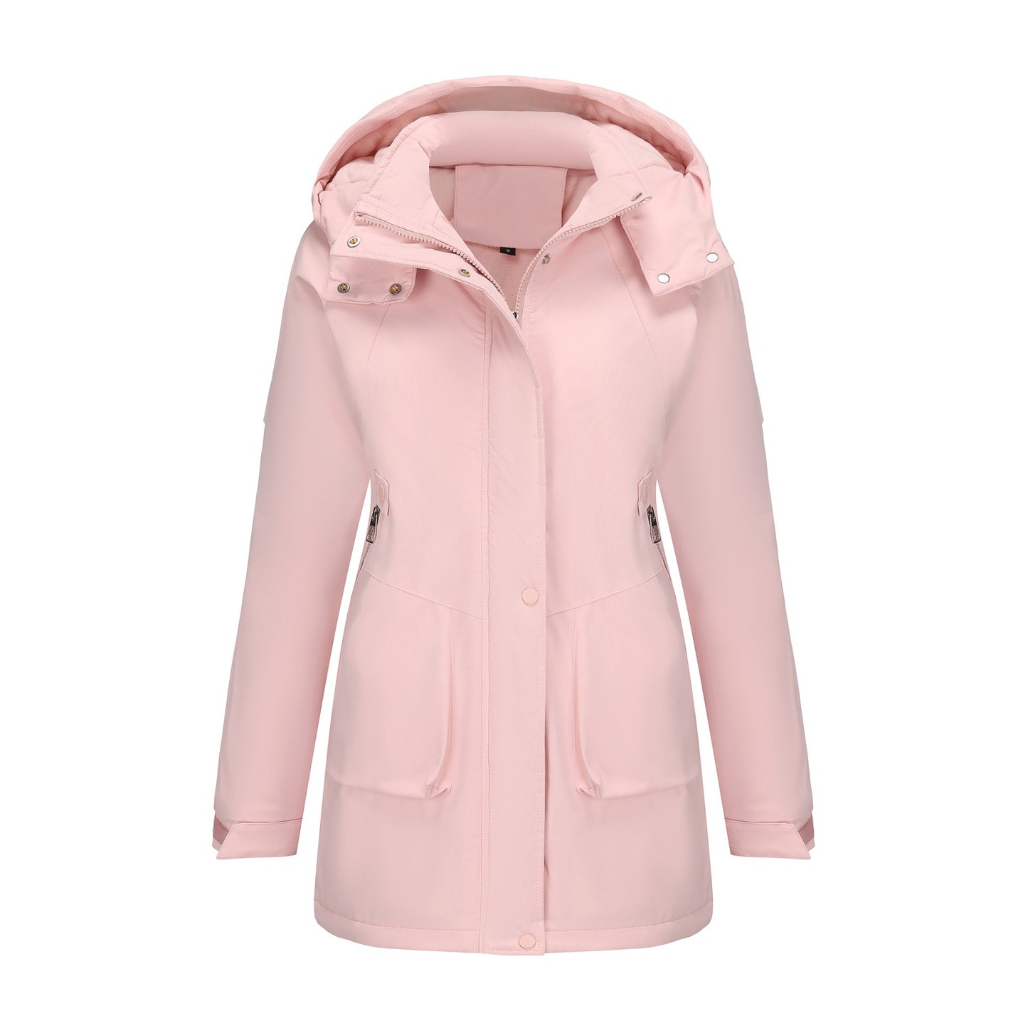 Women's Detachable Windproof Warm Mountaineering Casual Shell Coats