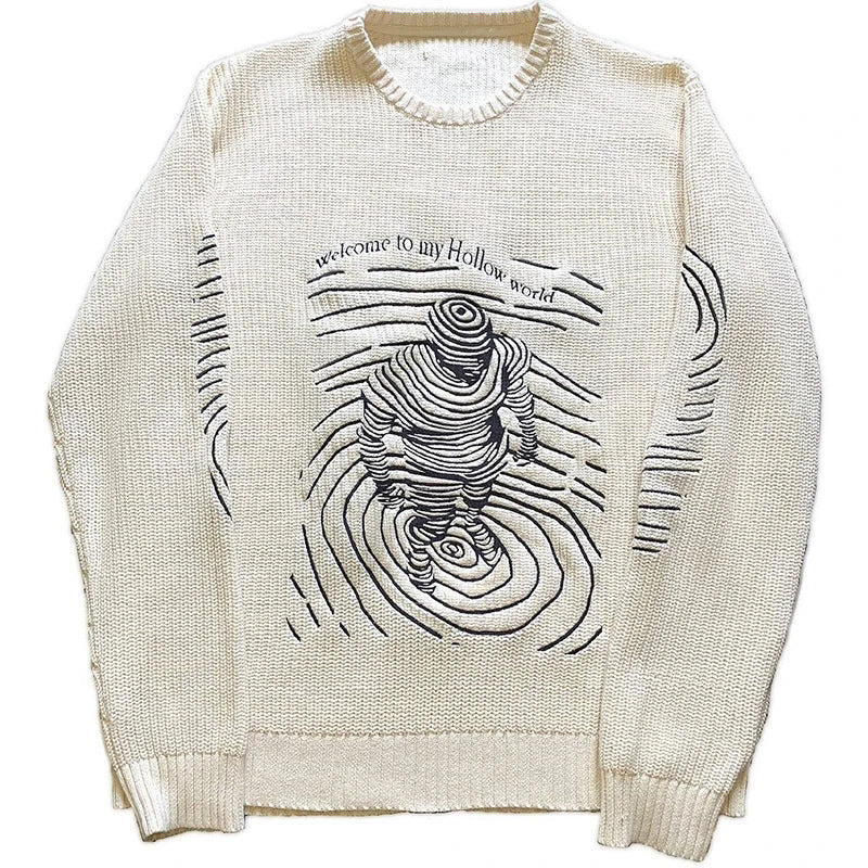 Women's & Men's & Street Gothic Autumn Pullover Knitwear