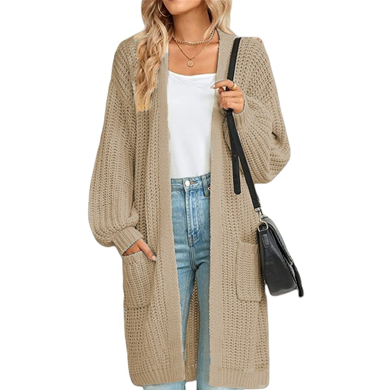 Beautiful Mid-length Loose Large Double Pocket Coats