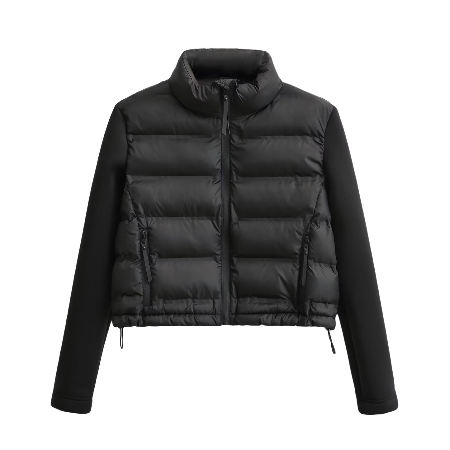 Women's Cool French Fashion Stitching Cotton Coats