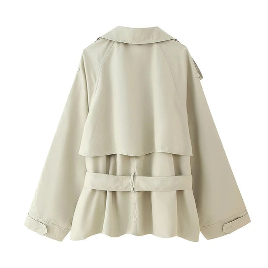 Women's Charming Fashion Casual Waist Tight Coats