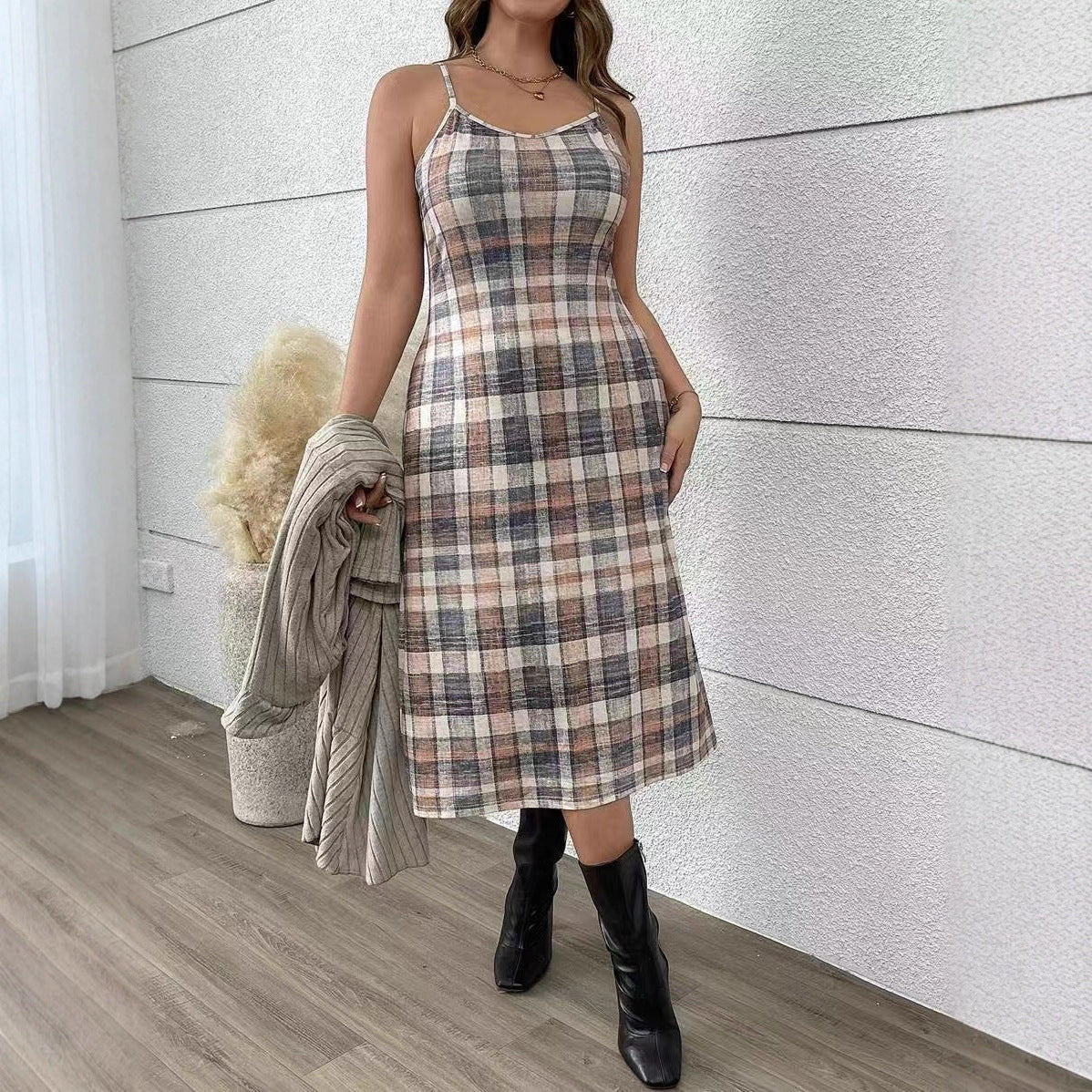 Pleated Long Style Sleeve Trench Shawl Coats