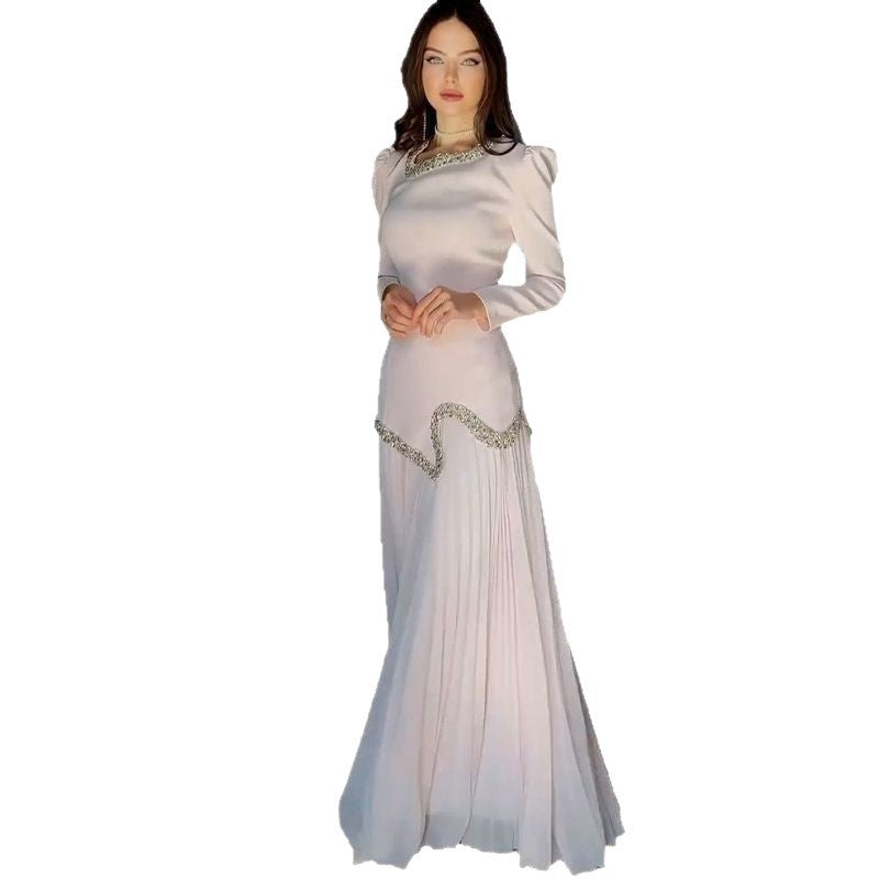 Summer Fashion Temperamental Minority Pleated Party Dresses