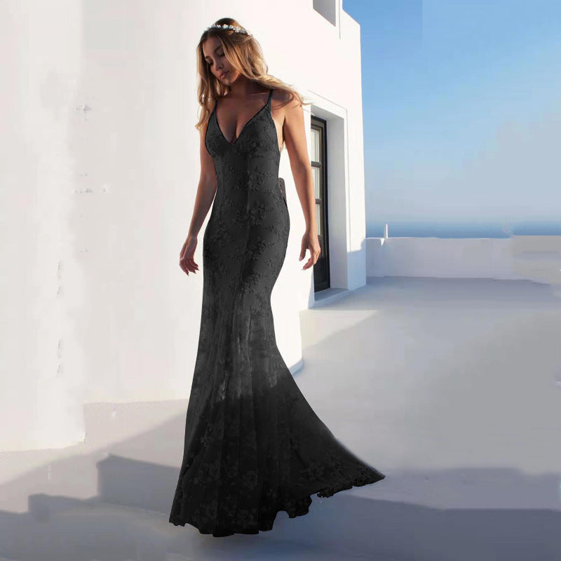 Slouchy Dress Formal Sexy Camisole Gown Wedding Dresses