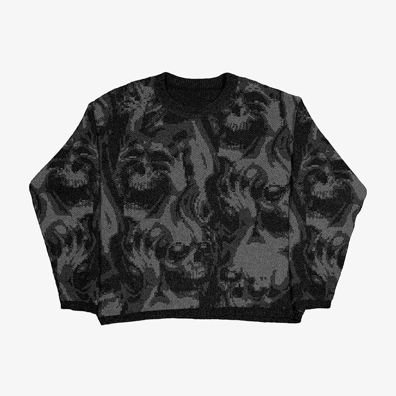 Women's & Men's & Street Gothic Autumn Pullover Knitwear