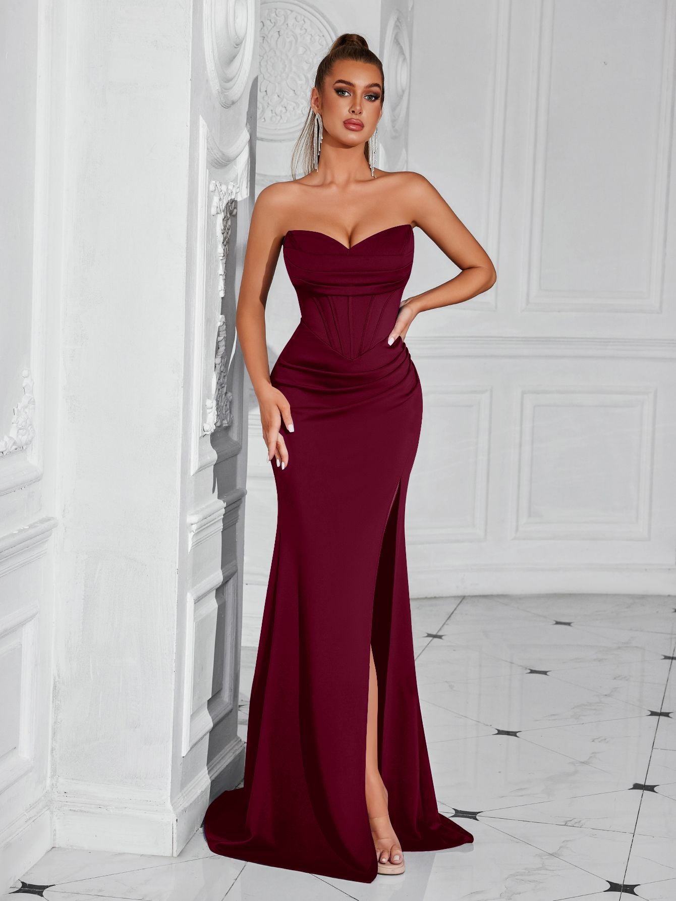 Women's Fashion Wear Large Swing Tube Sexy Dress