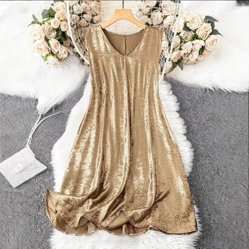 Pretty Comfortable Cool Women's Summer Sleeves Dress