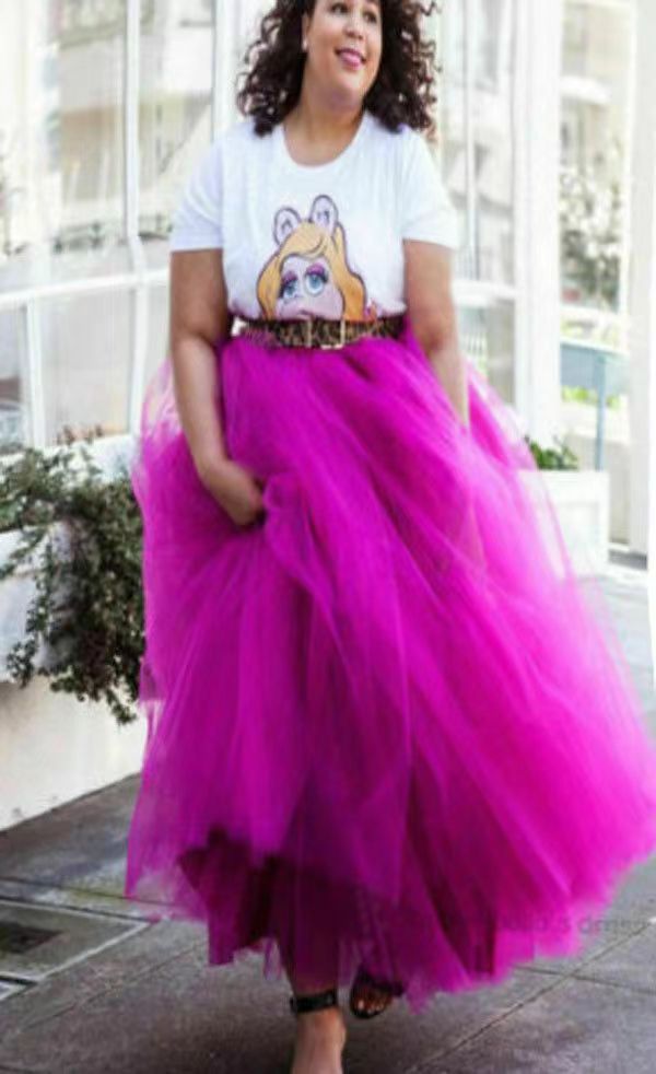 Elegant Voile Pettiskirt Adult Mid-length Mesh Wedding Dresses