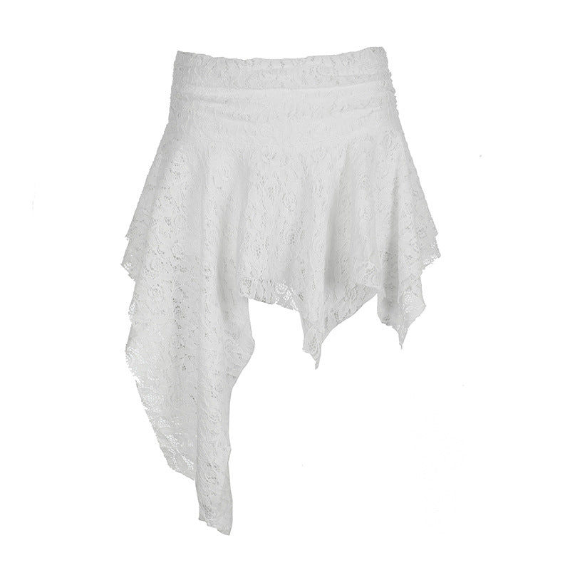 Women's Lace Irregular Slim Fit Slimming Graceful Commuter Skirts