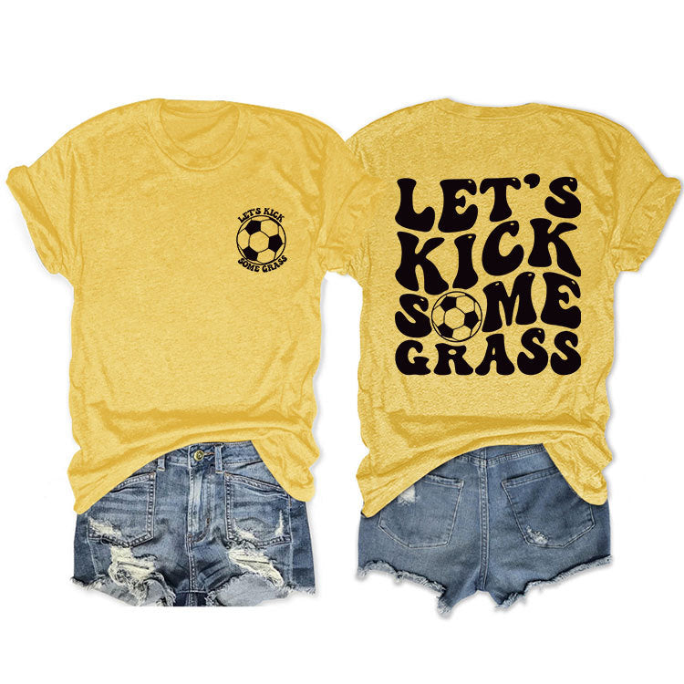 Summer Casual Sleeve Personality Duplex Printing Blouses