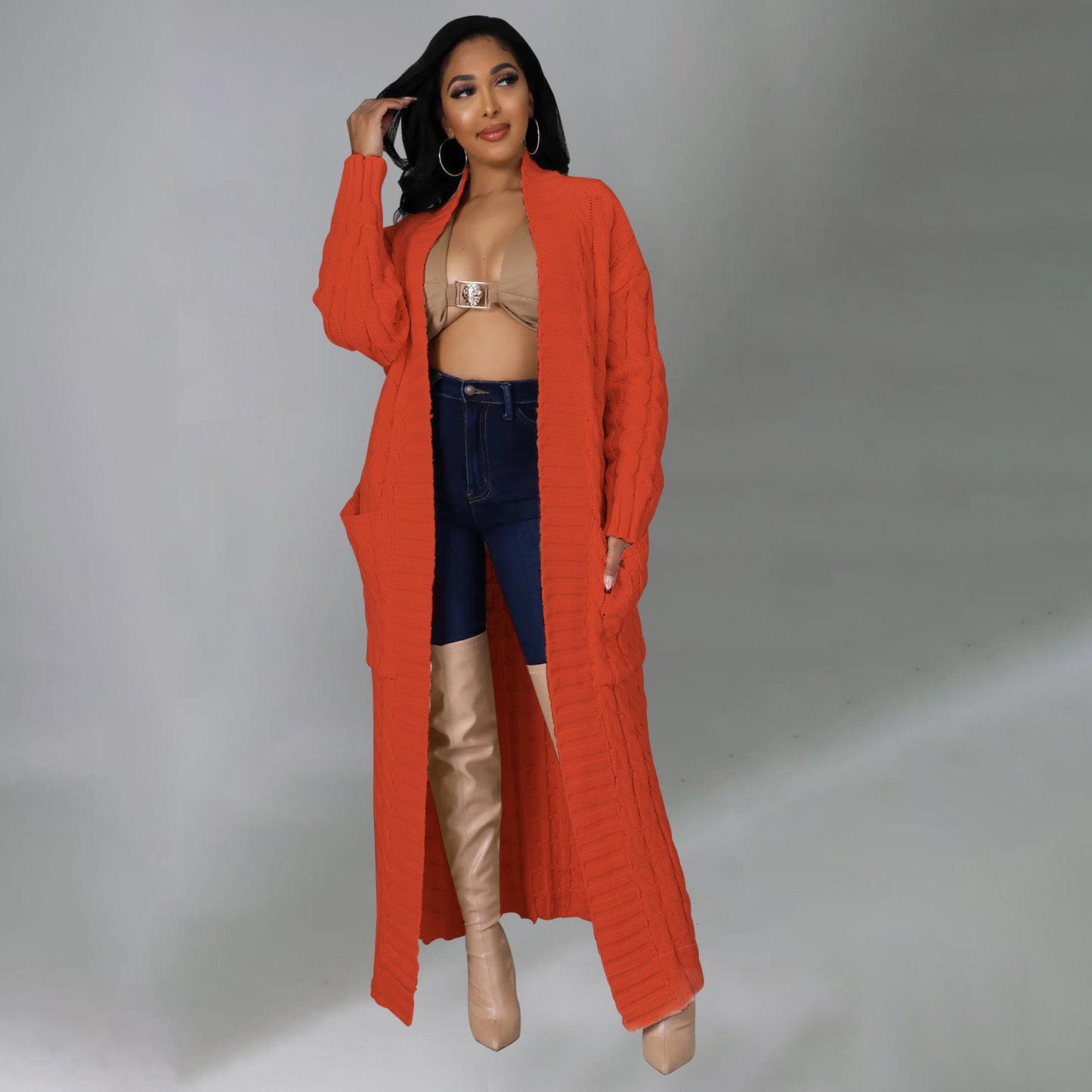 Women's Fashion Sexy Casual Long Sleeve Sweaters