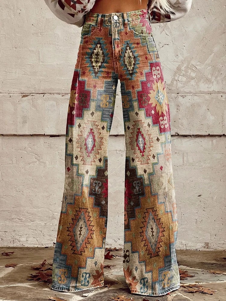 Women's Slouchy Classic Casual Thin Trousers Jeans
