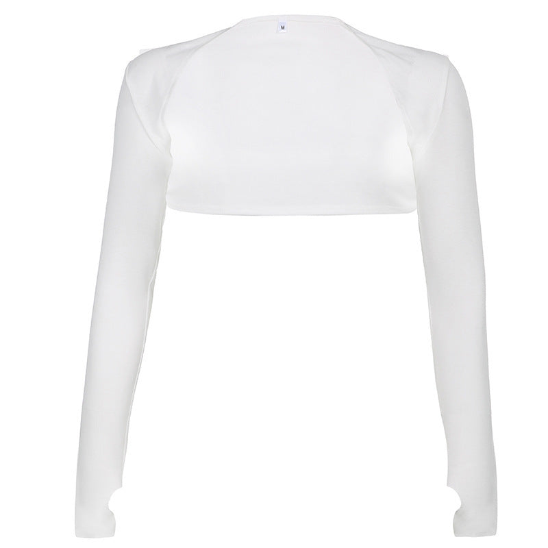 Women's Fashion Wear Solid Color Slim Fit Blouses