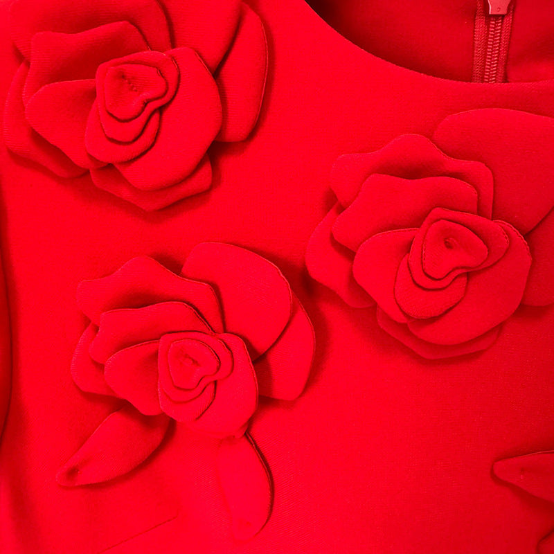 Popular Attractive Fashion Three-dimensional Flower Sleeve Shorts