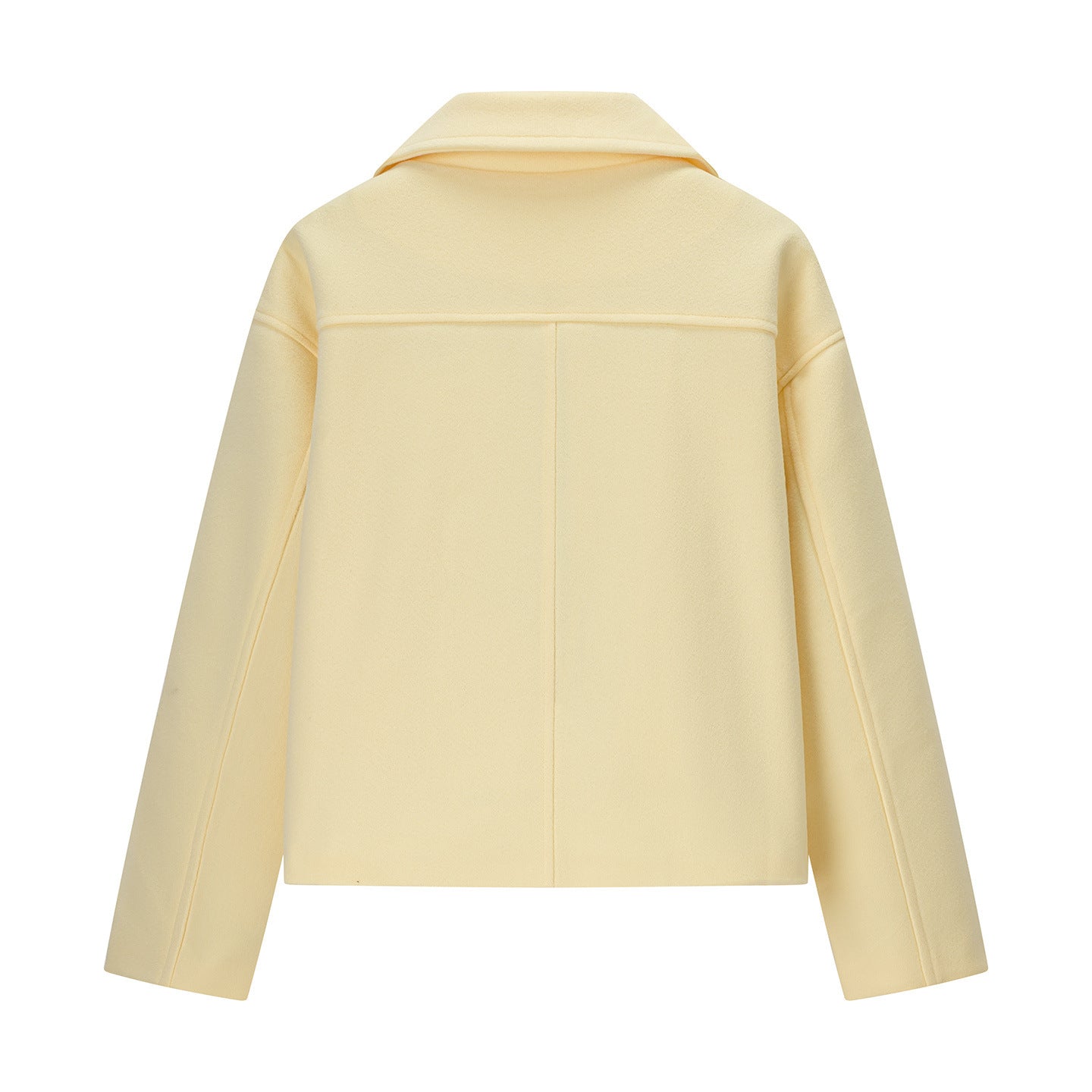 Charming Graceful Creative Double Breasted Woolen Coats
