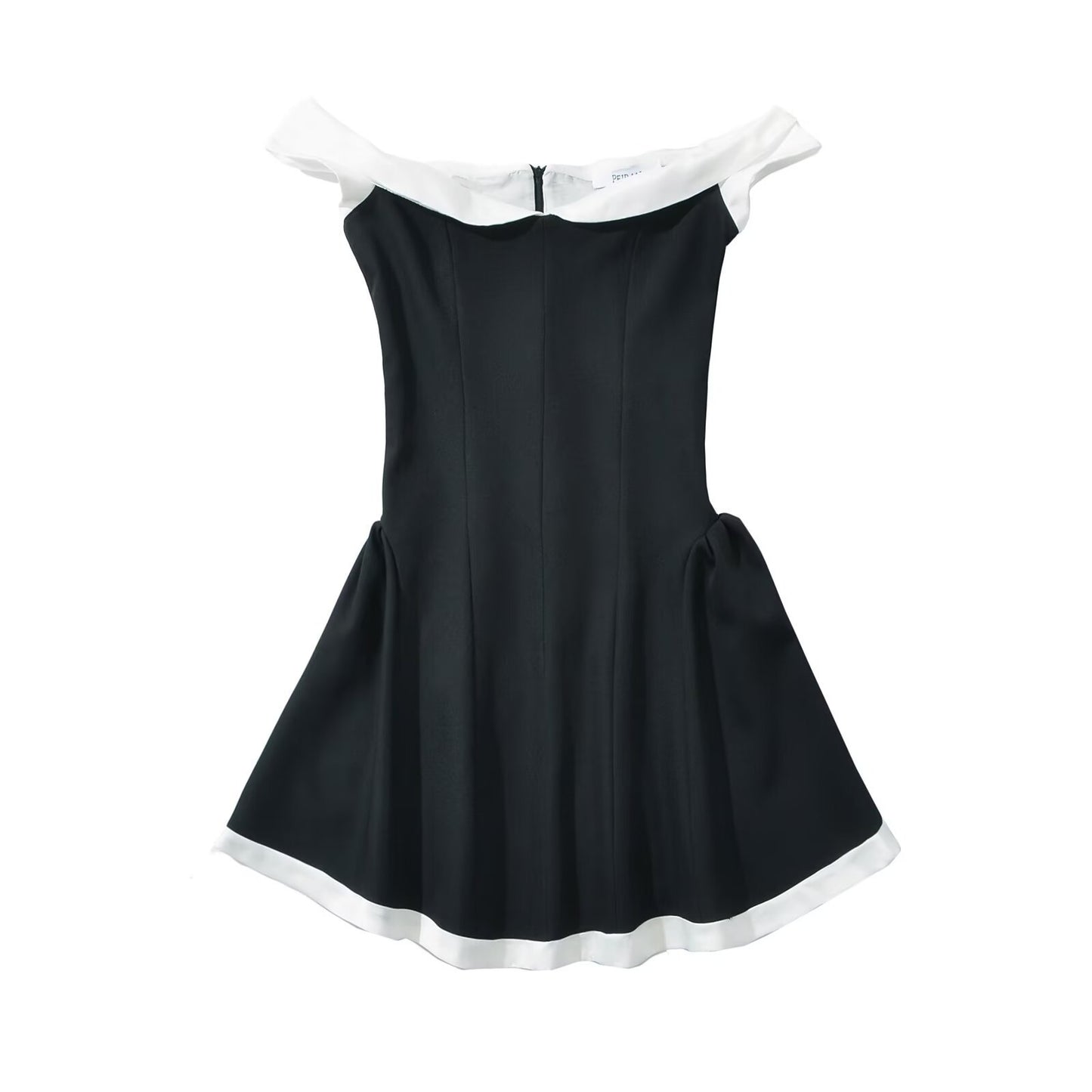 Women's Fashion Sexy Tube Niche Color-matching Dress Dresses