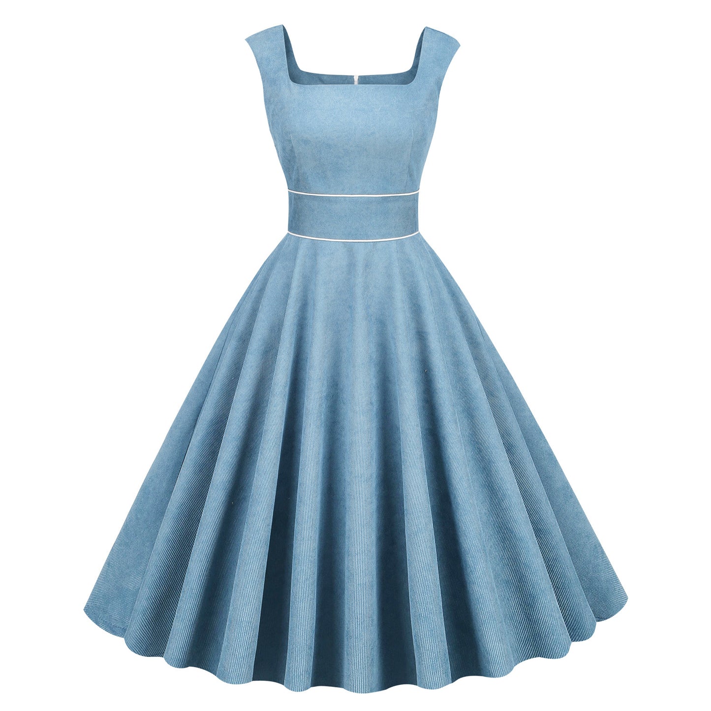 Women's Sleeveless Slim Fit High Waist Midi Large Dresses