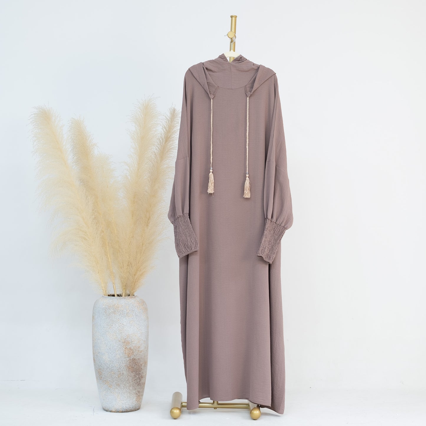 Cool Elegant Turkey Solid Color Dress Dresses