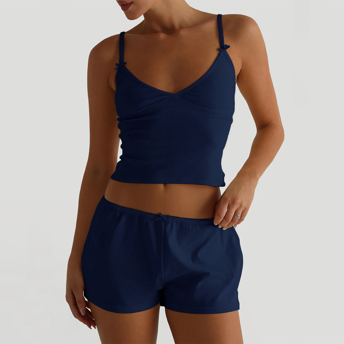 Women's Sports Yoga Style Camisole Two-piece Summer Fashion Casual Suit