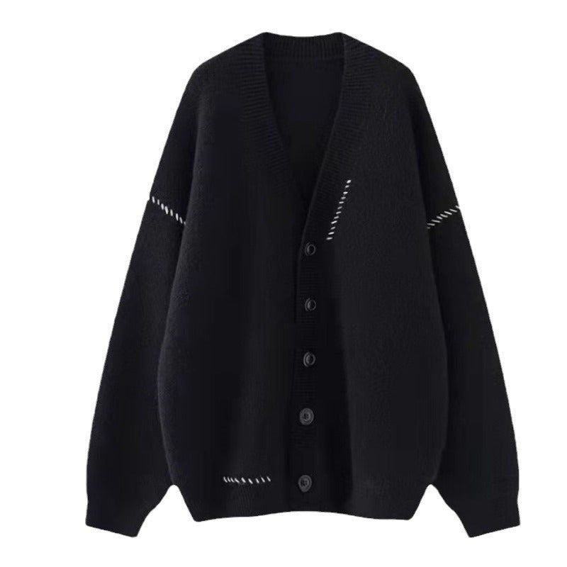Women's Knitted Fashion Casual Loose Lazy Style Coats