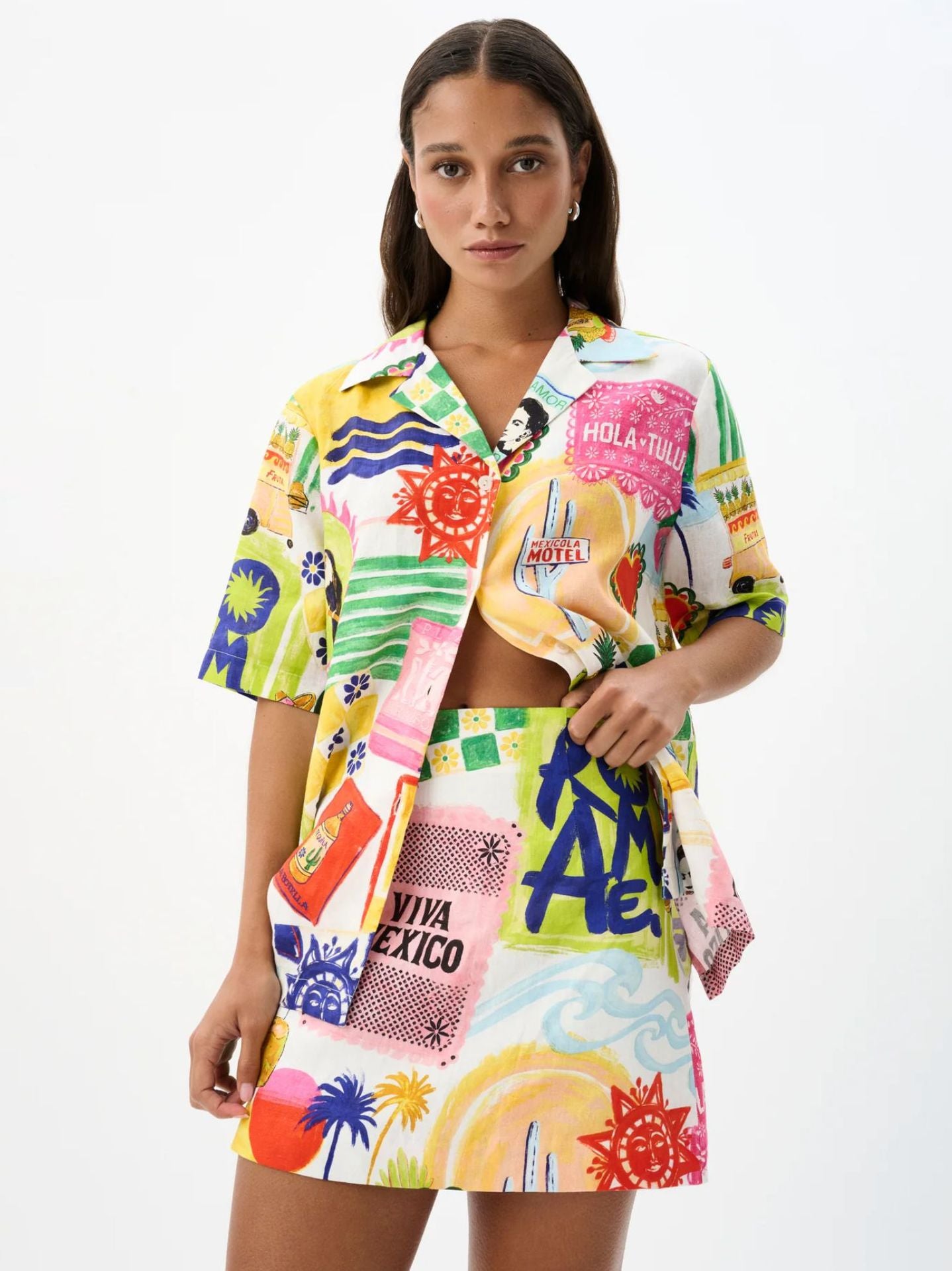 Elegant Innovative Glamorous Women's Linen Iti Fashion Casual Suit