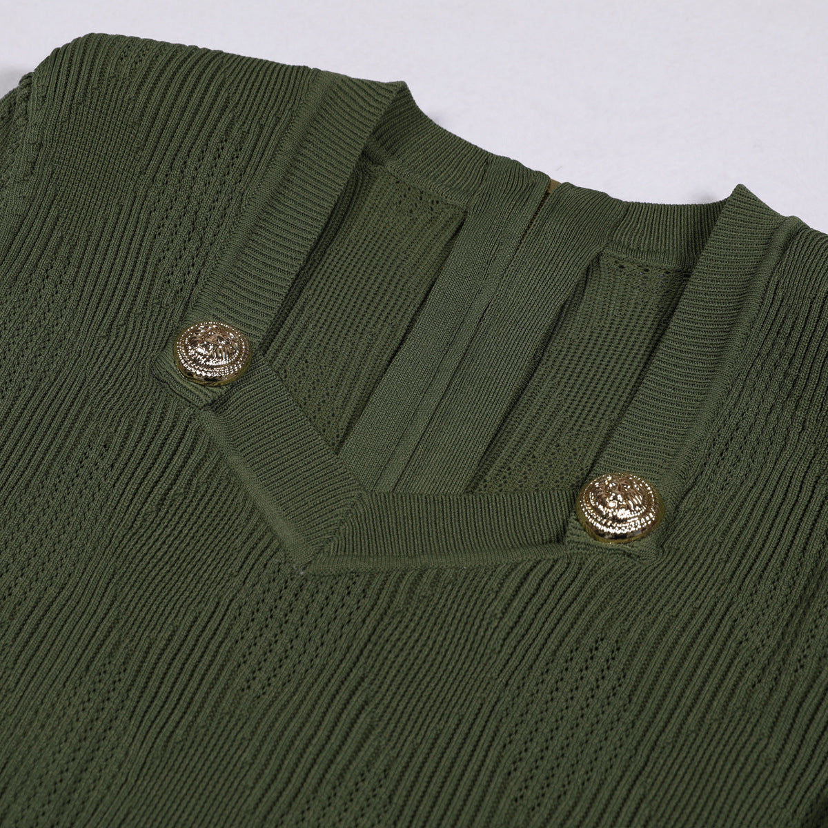 Sleeve Slimming Mid-length Knitted Dress Simple Dresses