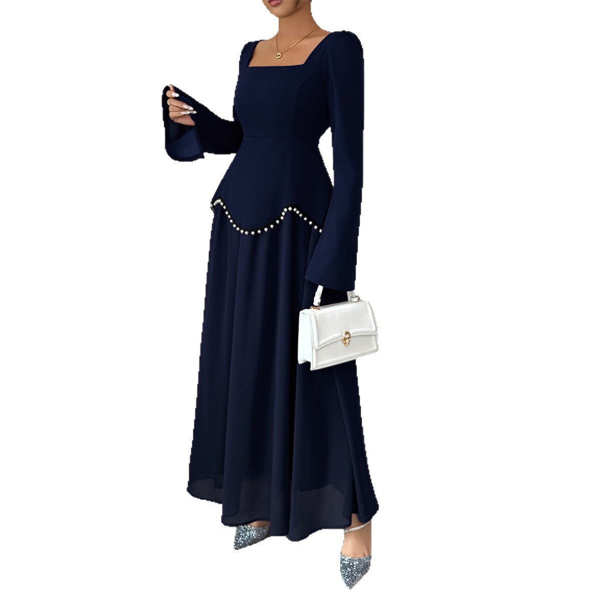 Innovative Classy Women's Elegant Long Sleeve Dress