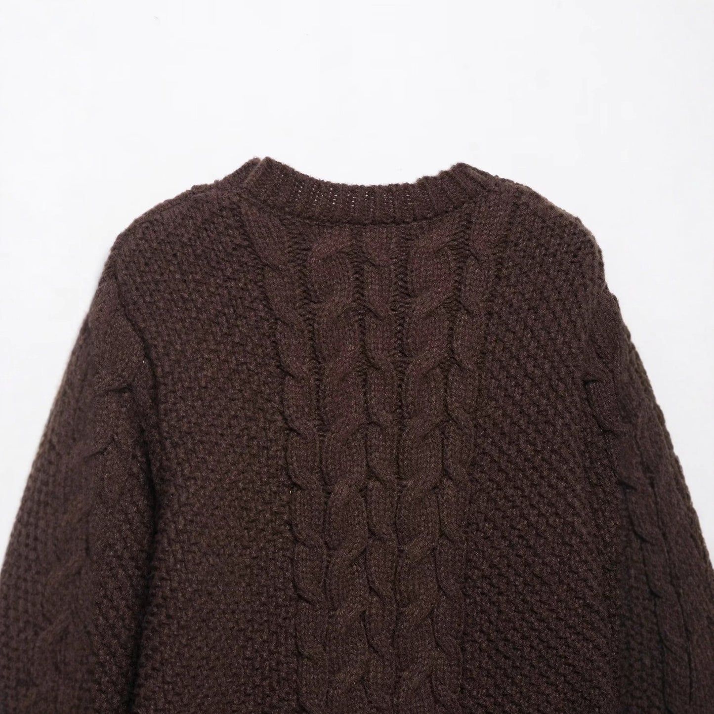 Summer Hemp Pattern Big Sleeves Loose Sweaters