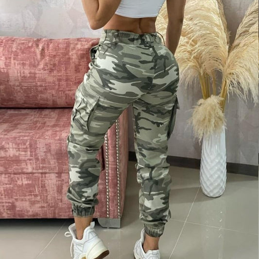 Pretty Camouflage Printed Casual Positioning Printing Dresses