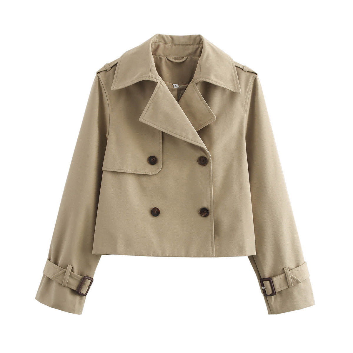 Women's Fashion Lapel Double Breasted Trench Coats