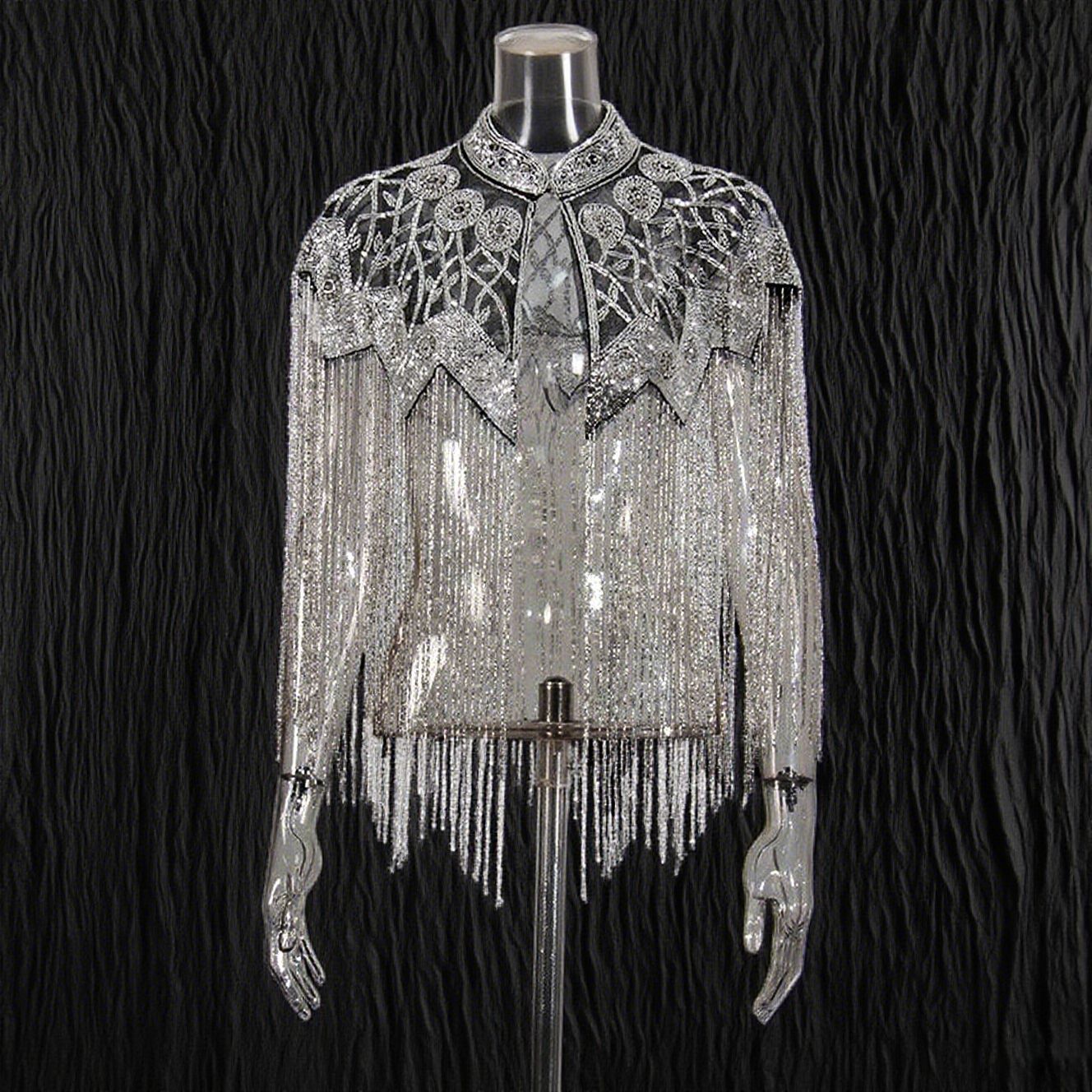 Women's Style High-grade Waistcoat Niche Beaded Tassel Coats